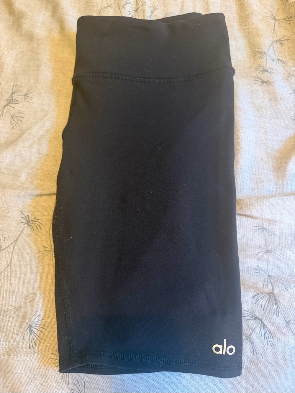 ALO Yoga Black High-Rise Bike Shorts - Picture 5 of 7